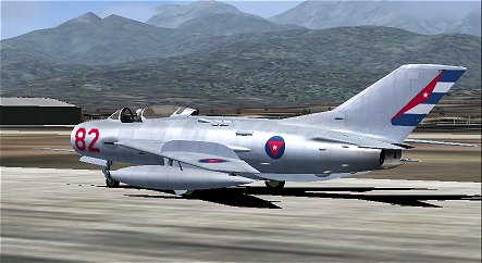 For Fs2004 Mig-19 Textures - Cuban Revolutionary Air Force, 1968 These Textures Are Not Re