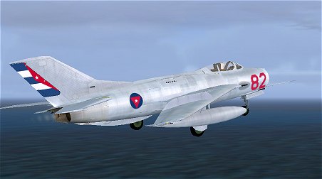 For Fs2004 Mig-19 Textures - Cuban Revolutionary Air Force, 1968 These Textures Are Not Re