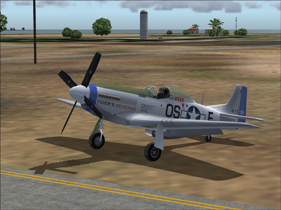 Fs 2004 (Fs 9) P-51D Texture Tigers Revenge To Be Used With The Fine Reno Racers By Roger