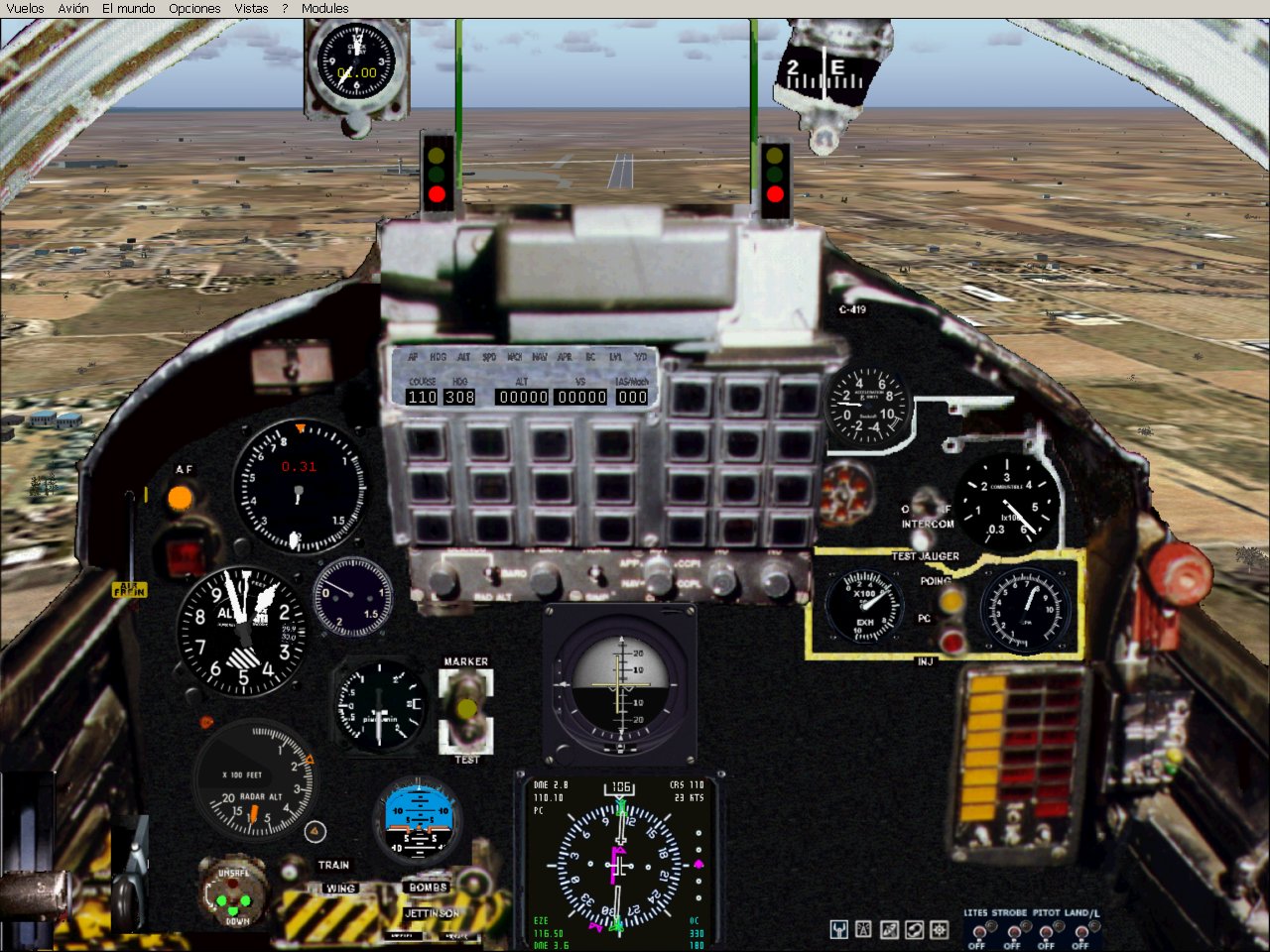 Fs2004 M5 Dagger Aaf, Fighter-Bomber Plane