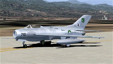 For Fs2004 F-6 (Mig-19) Textures - Pakistan Air Force, 1970-71 These Textures Represent An