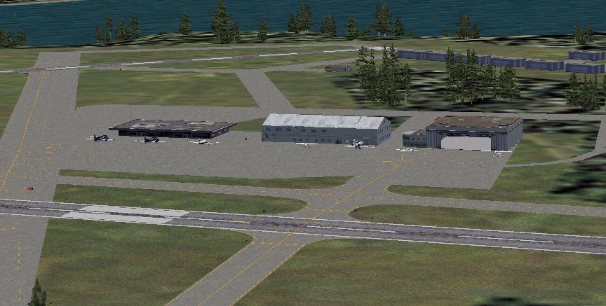 Fs2004 Scenery-Hancock County-Bar Harbor Airport (Kbhb) Serves Bar Harbor And Hancock Coun — 1