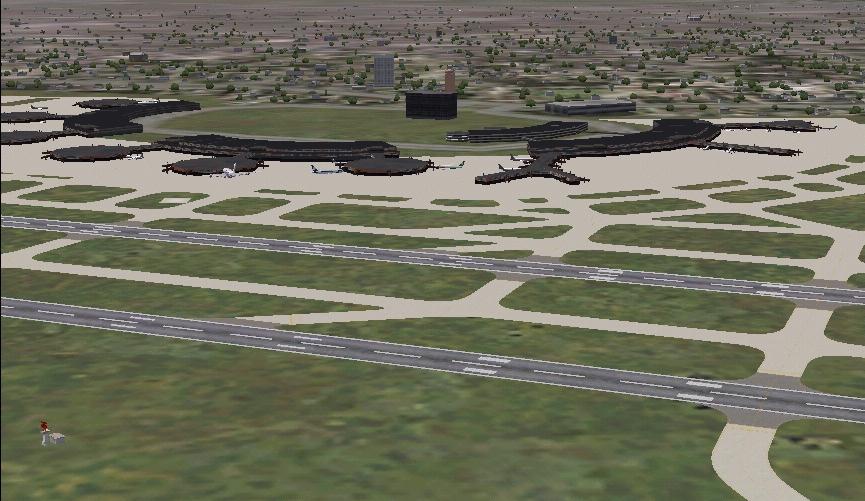 Fs2004 Scenery-Newark Liberty International Airport (Kewr) Is Operated By The Port Authori