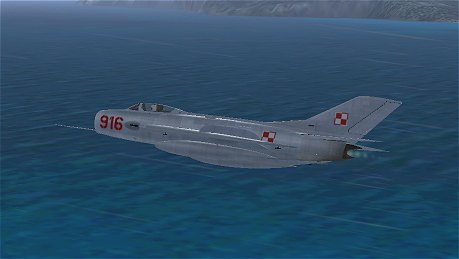 For Fs2004 Lim-7 (Mig-19) Textures - Poland Air Force These Textures Represent An Lim-7 (P