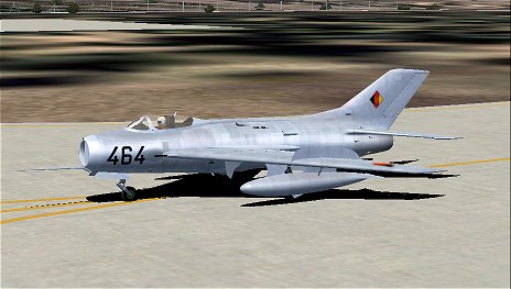For Fs2004 Mig-19 Textures - East German Air Force These Textures Are Intended For Use Wit