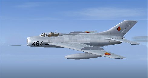For Fs2004 Mig-19 Textures - East German Air Force These Textures Are Intended For Use Wit