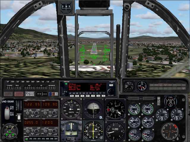 Fs2004 Ov-10 Bronco Panel This Panel Made From Fspanel Studio