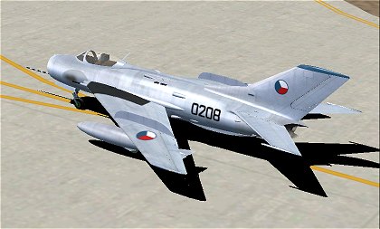 For Fs2004 S-105 (Mig-19) Textures - Czechoslovakia Republic Air Force These Textures Repr — 1