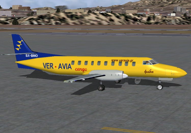 Fs2004 Veravia Metroliner Iii-Crago Fs2004 Fairchild Metroliner Iii-Crago, In The Livery O