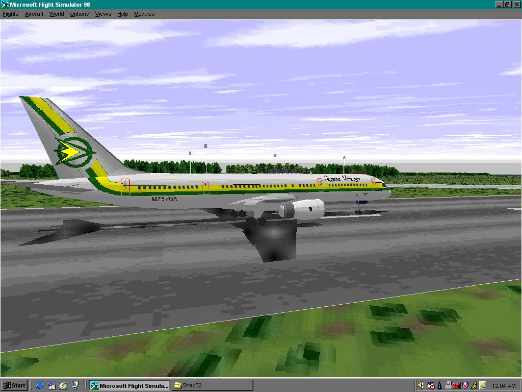 Fs98 B757 Guyana Airways
