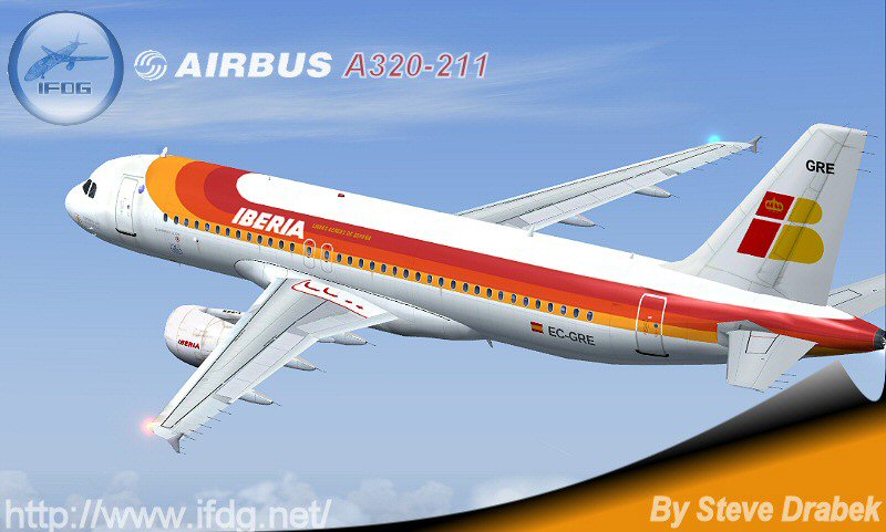 Ifdg Airbus A320 Iberia For Fs2002/2004 Ifdg Is Proud To Present The Airbus A320