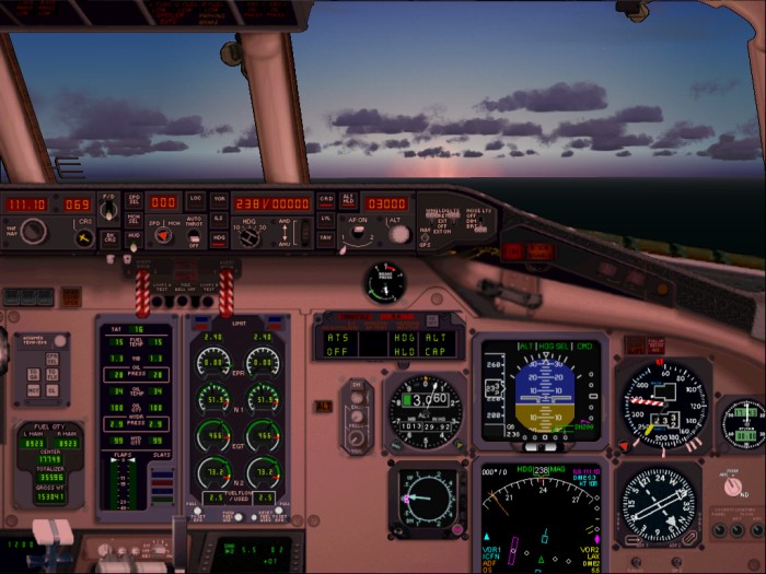 Paul Goldings Wonderful Md-87 Panel Switched Over To The First Officers Viewpoint — 1