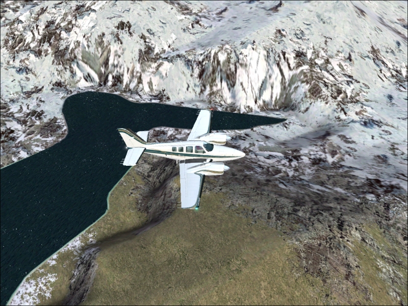 This Is High Resolution 76_M (Lod9) Terrain Mesh For The State Of : - Alaska - Using Srtm