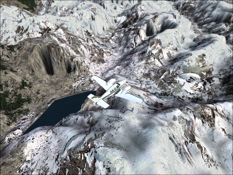 This Is High Resolution 76_M (Lod9) Terrain Mesh For The State Of : - Alaska - Using Srtm