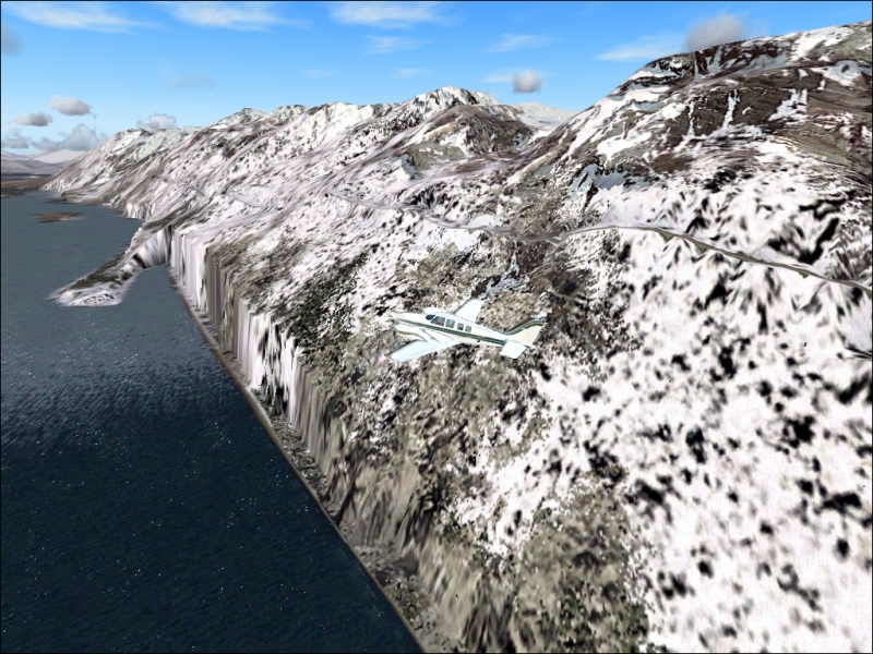 This Is High Resolution 76_M (Lod9) Terrain Mesh For The State Of : - Alaska - Using Srtm