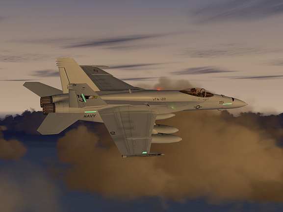 Super Hornet F/A-18 E Atsugi Airbase