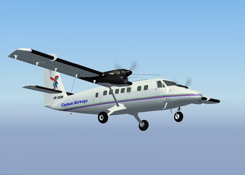 Fs2004 Project Globe Twotter Dhc6-300