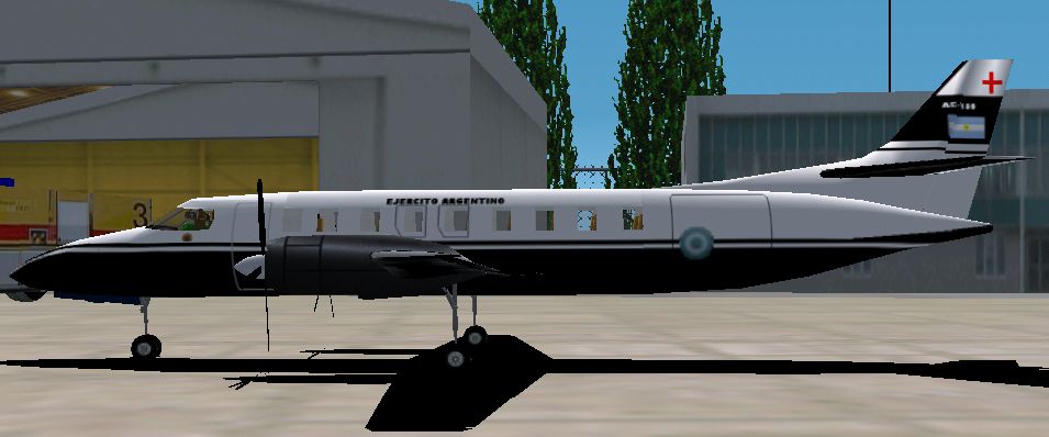 Fs2002/Fs2004 Fairchild Metroliner Iii Ejercito Argentina Metroliner In Ejercito Argentina