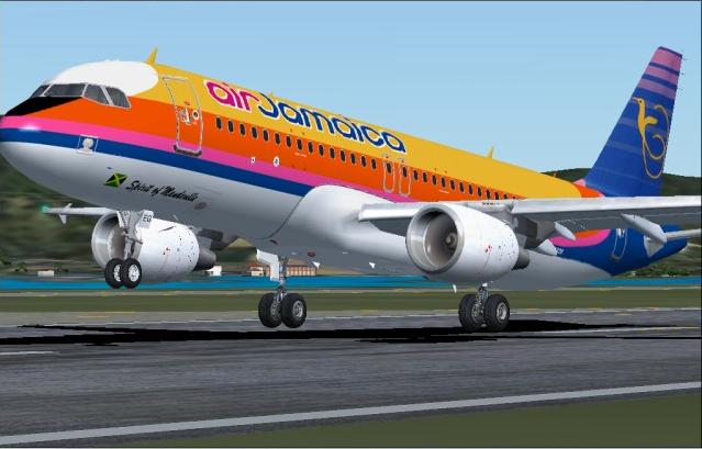 Ifdg Airbus A320 Air Jamaica Spirit Of Mandeville For Fs2002/2004 Ifdg Is Proud To Present