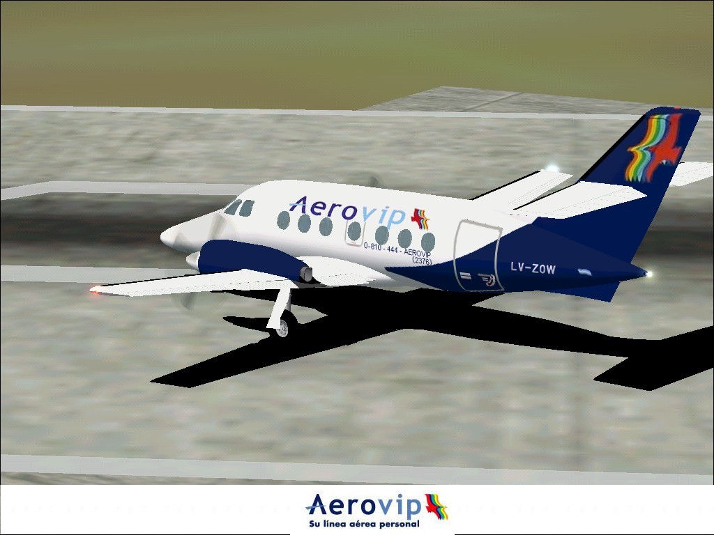 Fs2002/2004 Aerovip Lineas Aereas Jetstream Super 31 Lv-Zow