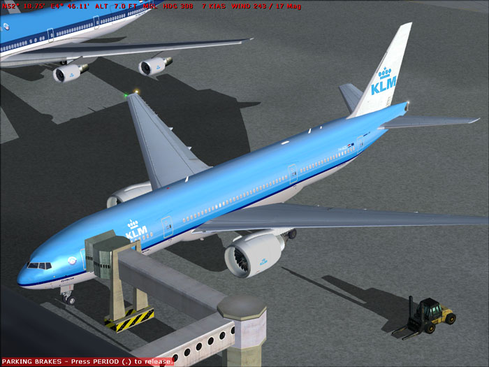 Klms Complete Fleet Of Boeing 777-200Ers, Painted On Meljet¸s Awesome Boeing 777-200Er (Ve