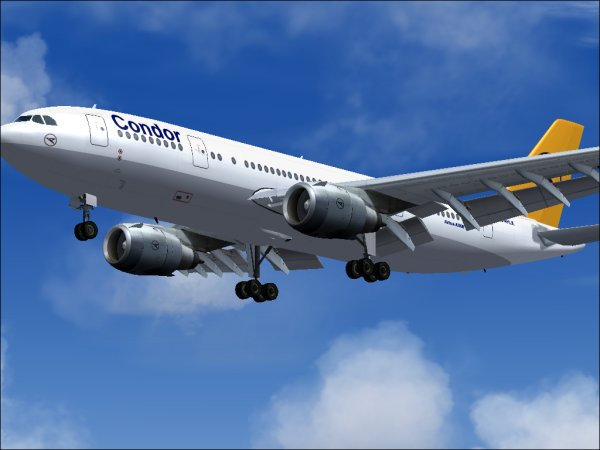 Condor Airbus A300-600 Airbus A300 Model By Sga Repaint