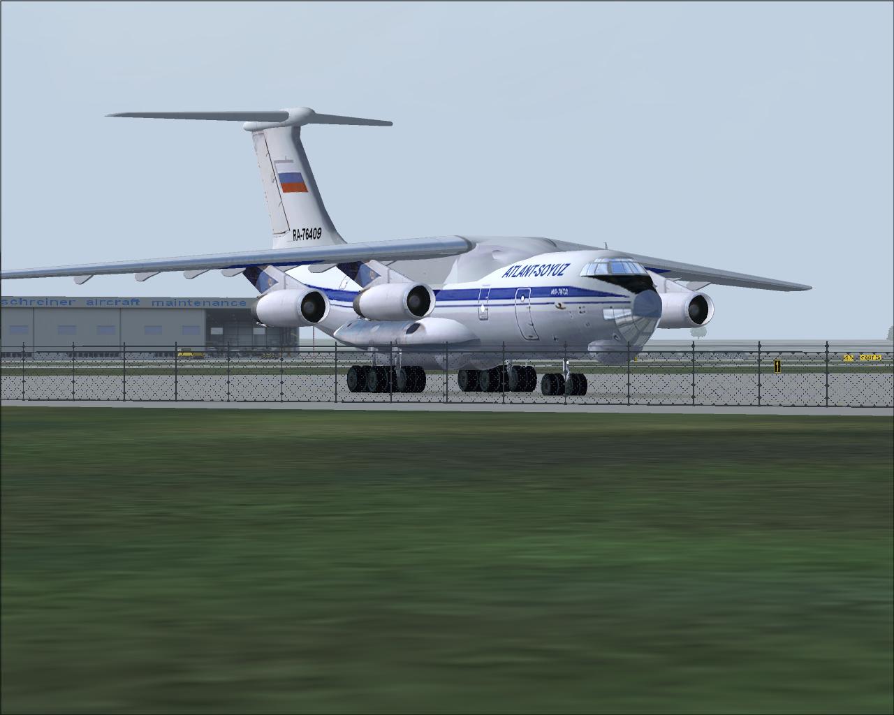 Atlant Soyuz Textures For The Excellent Il76 (Light Version) Visual Model By Varnavskiy Se