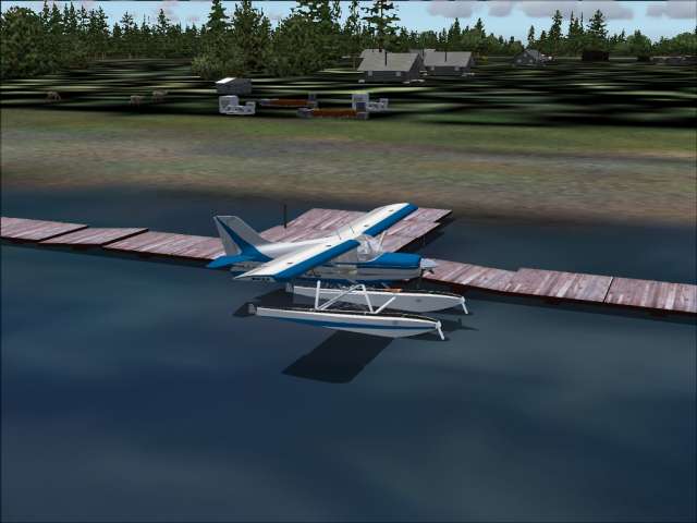 Fs2004 Cedar Lake Logging Camp After Flying My First Real Life Solo Flight I Decided To Ce