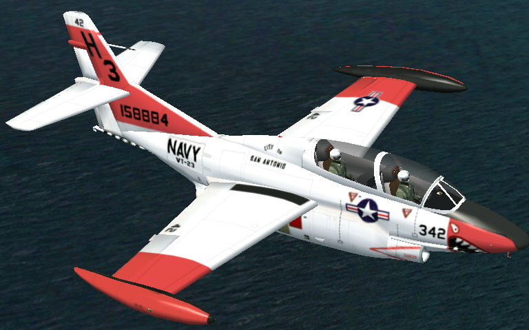 Fs2002/Fs2004 Rockwell T-2C Buckeye The T-2C Is Used For Intermediate And Advanced Trainin