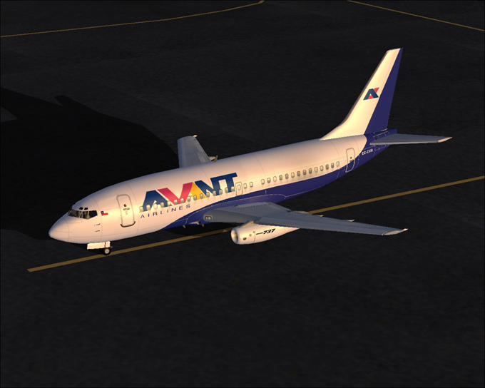 Fs2002 Aircraft Avant - Boeing 737-200 Fab