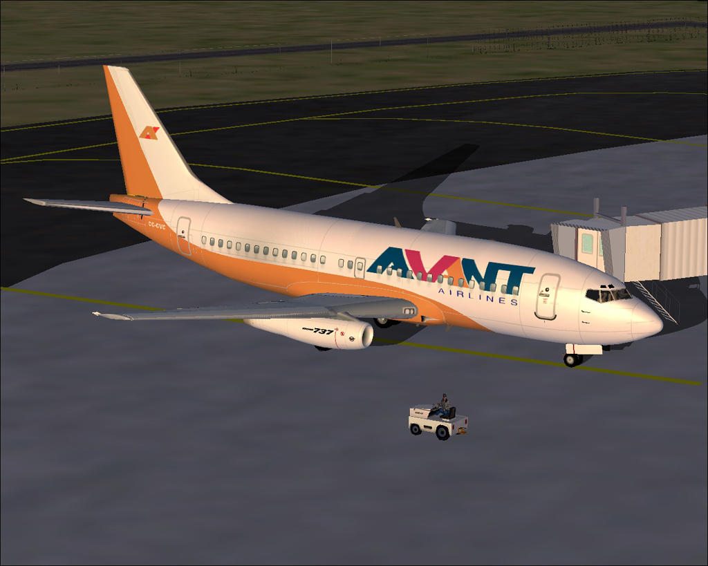 Fs2002 Aircraft Avant- Boeing 737-200 Fab