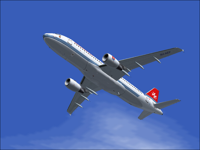 Ifdg Airbus A320-200 Cfm Air Malta Model By Albaro Villegas And Ric Barker