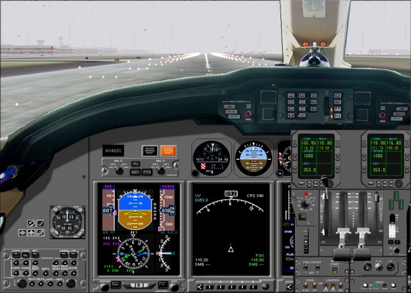 Citation X Panel For Fs2004 Feb — 1