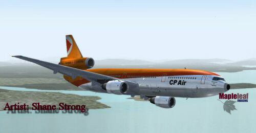 Fs2004 Canadian Pacific Dc-10-30 Renovated Flightsim Version:fs2004 Repainted By:shane Str