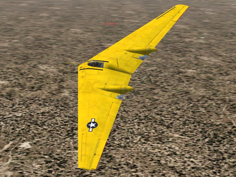 Fs2004 Northrop N-9Mb Flying Wing Aircraft Four N-9M Series Flying Wing Aircraft Were Buil