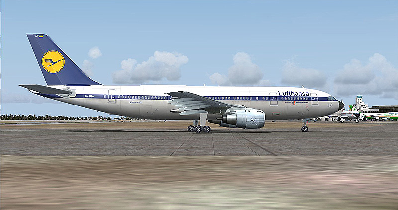 Fs2004 Airbus A300B2-1C Lufthansa (Oc)