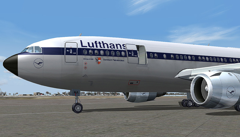 Fs2004 Airbus A300B2-1C Lufthansa (Oc)