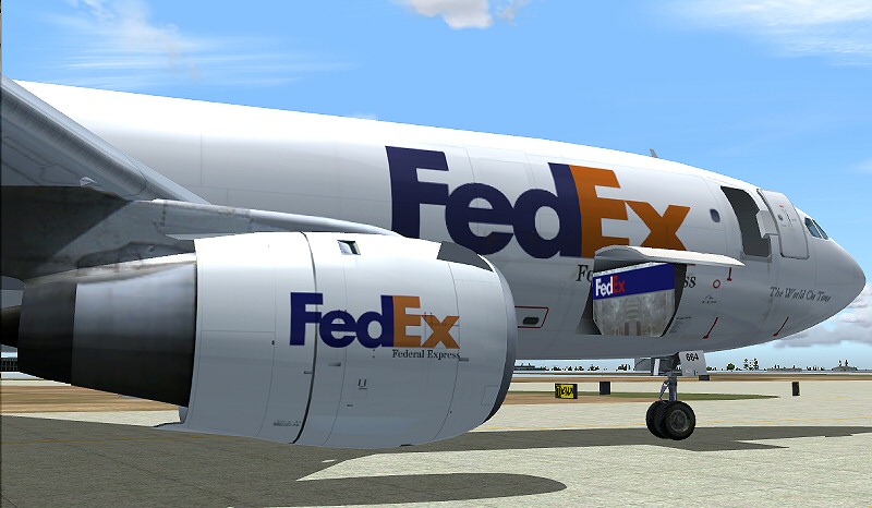 Fs2004 Federal Express Airbus A300B4-200 — 1