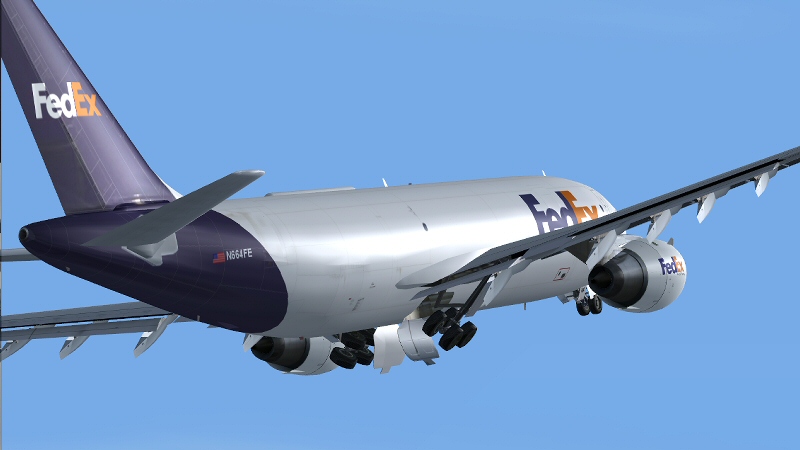Fs2004 Federal Express Airbus A300B4-200