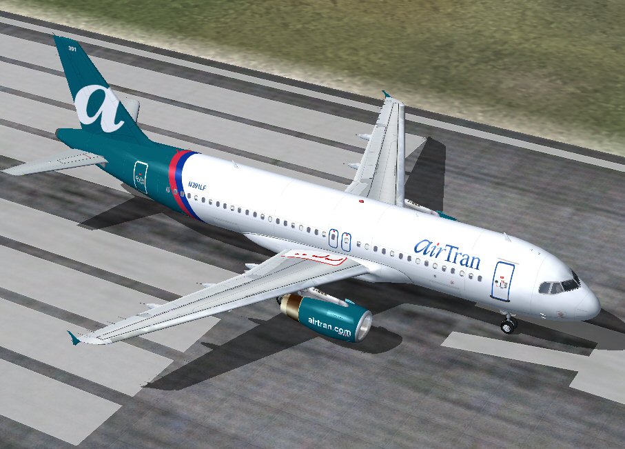 Airtran (Ryan International) Airbus A320 Ifdg Is Proud To Present The Airbus A320