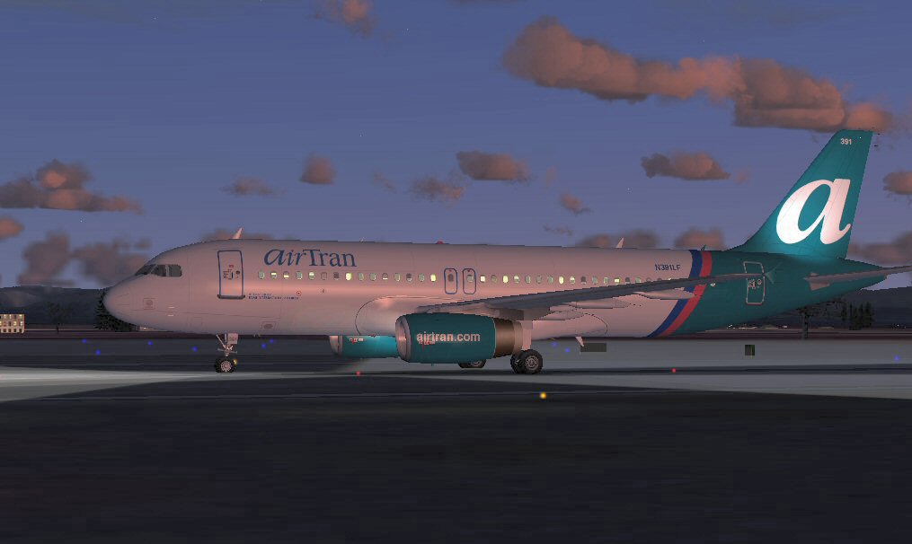 Airtran (Ryan International) Airbus A320 Ifdg Is Proud To Present The Airbus A320