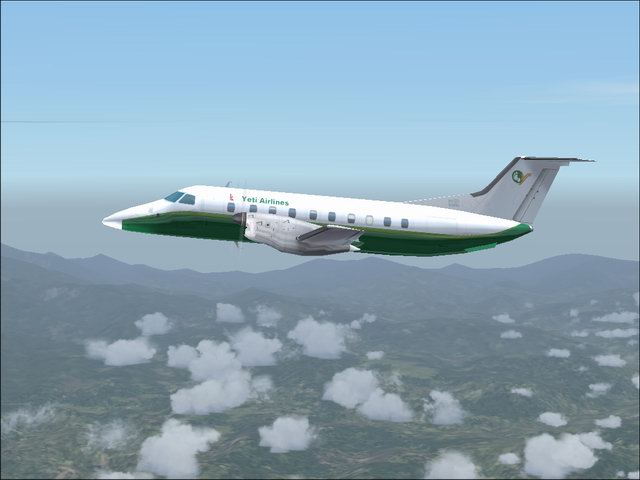 Fs2002/04 Ai Aardvark Emb-120 Yeti Airways, (Nepal)