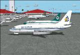These Are A Collection Of Boeing 737-200 Of Indonesian Fleets