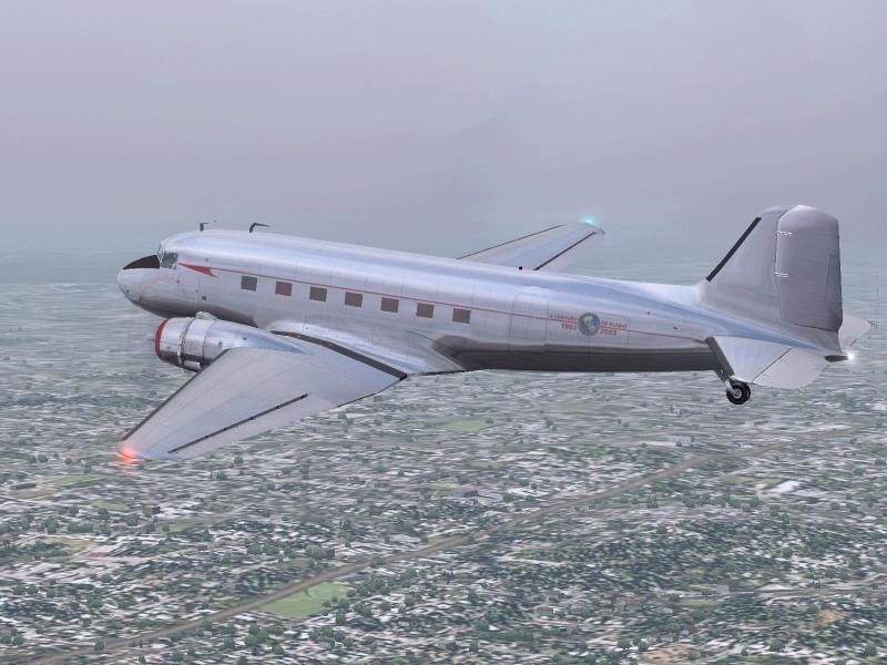 Fs2004 Dc-3 Acof-Bb Centennial Aircraft, Ifr Panel, 4-Tank Full Bundle This Bundle Make Av