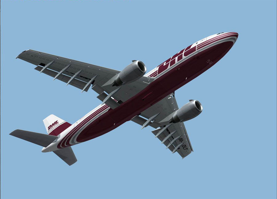 Fs2004 Exclusively Stewart-Global Aircraft Airbus A300B4-200 The New Addition To The Sga F