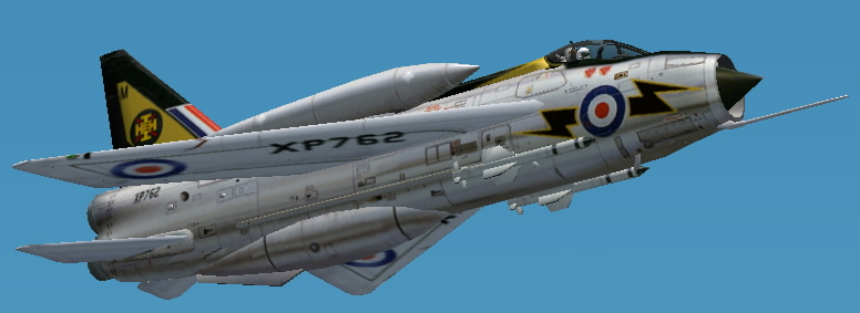 Fs2002/Fs2004 English Electric Lightning F