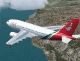 Fs2004 Oman Air Airbus A310 - Oman Air Airbus A310-325/Et, Aircraft Registration A40-Od Ai