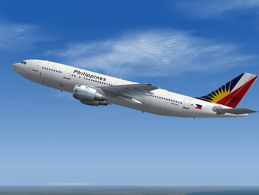 Fs2004 Philippine Airlines A300B4-200