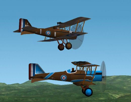 Royal Aircraft Factory Se5A For Cfs1 And Cfs2 The First Aircraft No