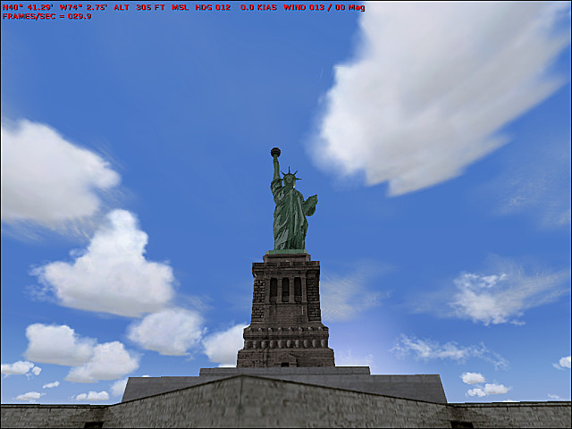 Fs9 Statue Of Liberty Detailed Model Of The Statue Of Liberty — 1